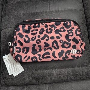lululemon Leopard Print Belt Bag